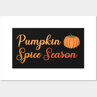 Pumpkin Spice Season Posters and Art